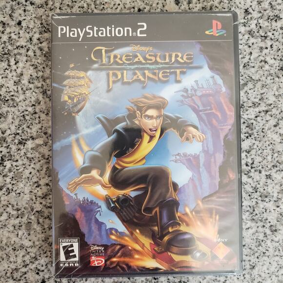 Disney's Treasure Planet Game Playstation 2 PS2 Graded By Gaming Store Resealed‎ - Picture 2 of 4